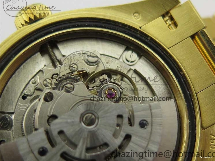 Best 31mm Malachite Bracelet EWF on Dial YG Daydate YG Edition 278288 Green ETA2688 President 0416